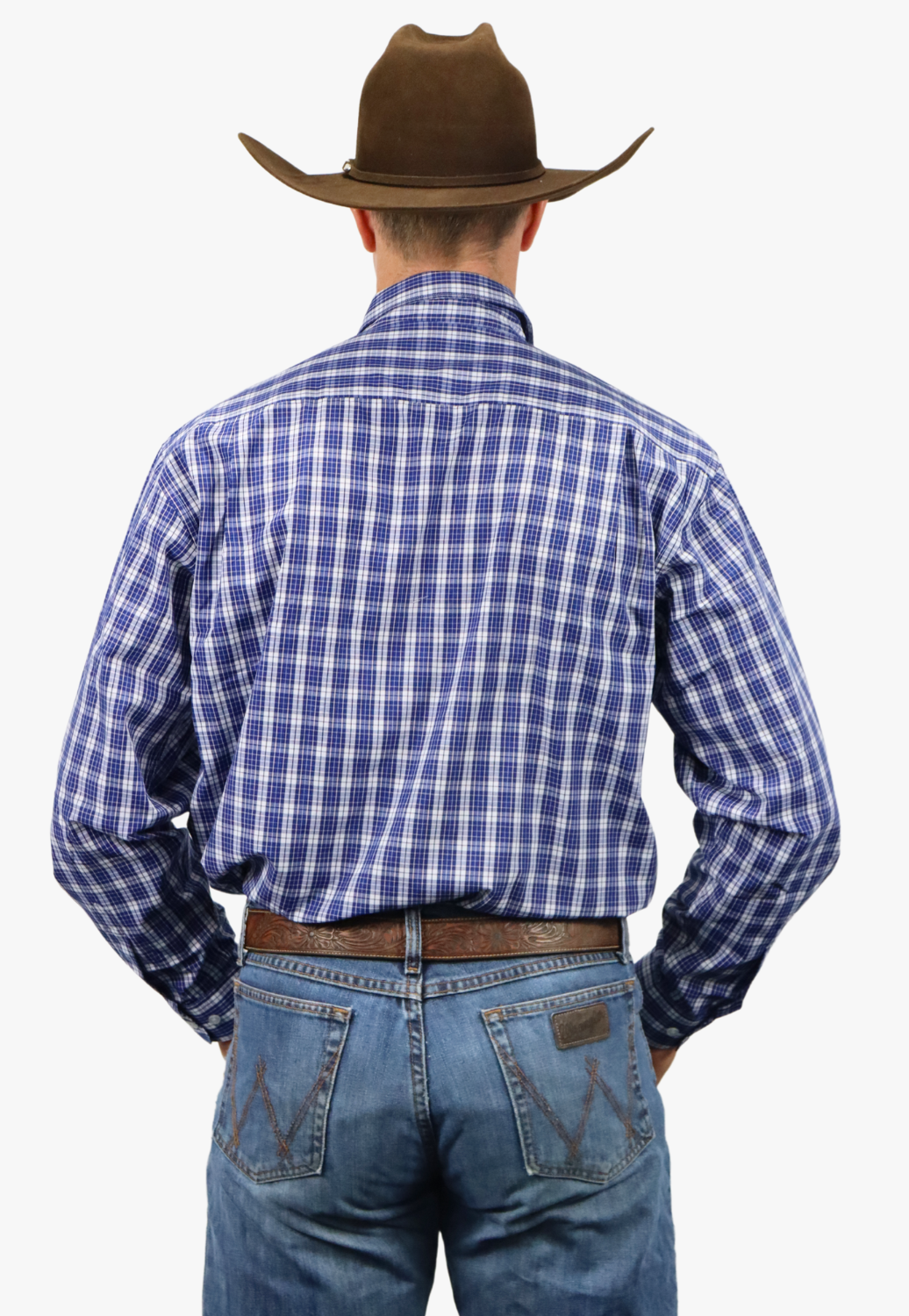 Bisley Mens Countryman Check Long Sleeve Shirt