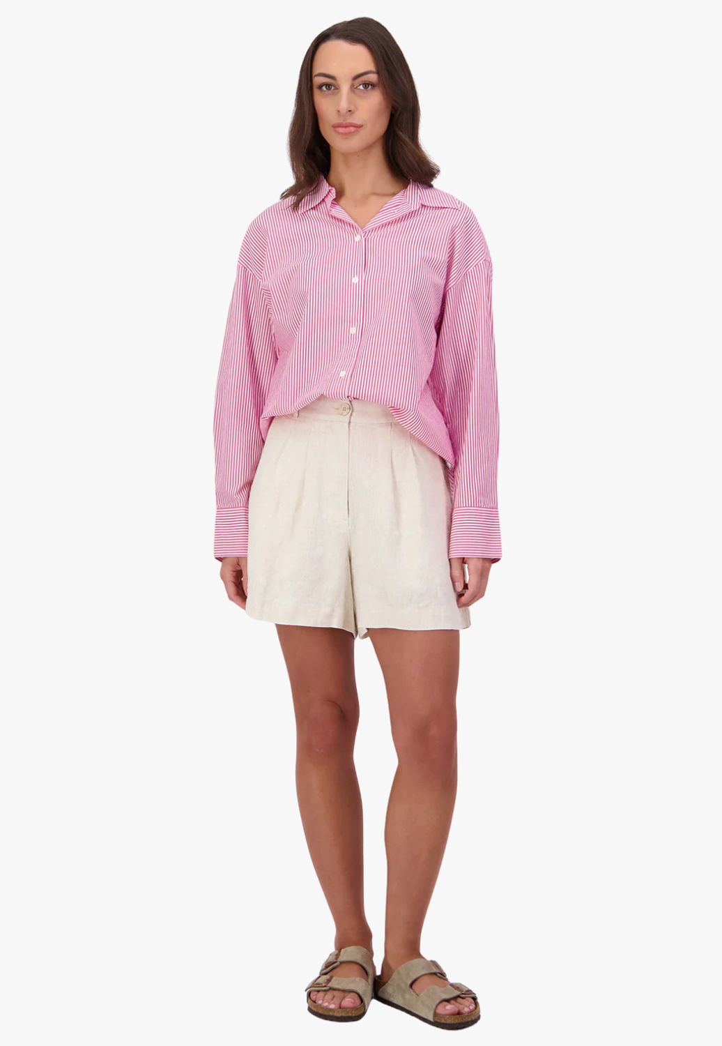 Swanndri Womens Leila Linen Shorts