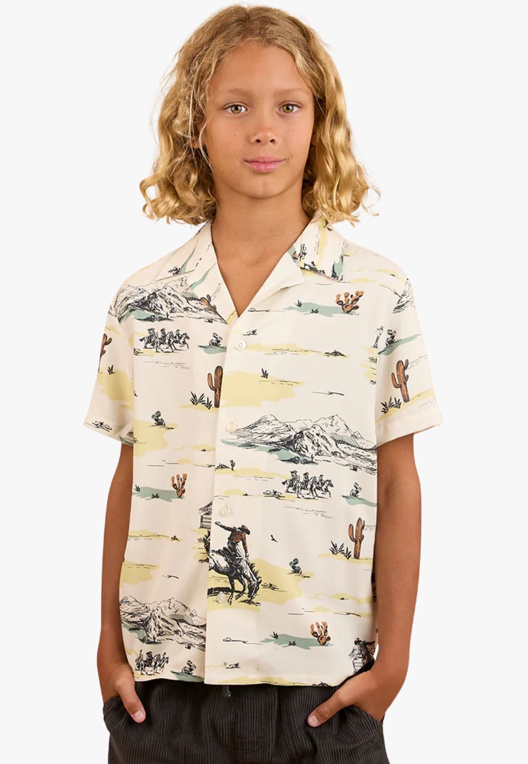 Ringers Western Boys Rodeo Party Shirt