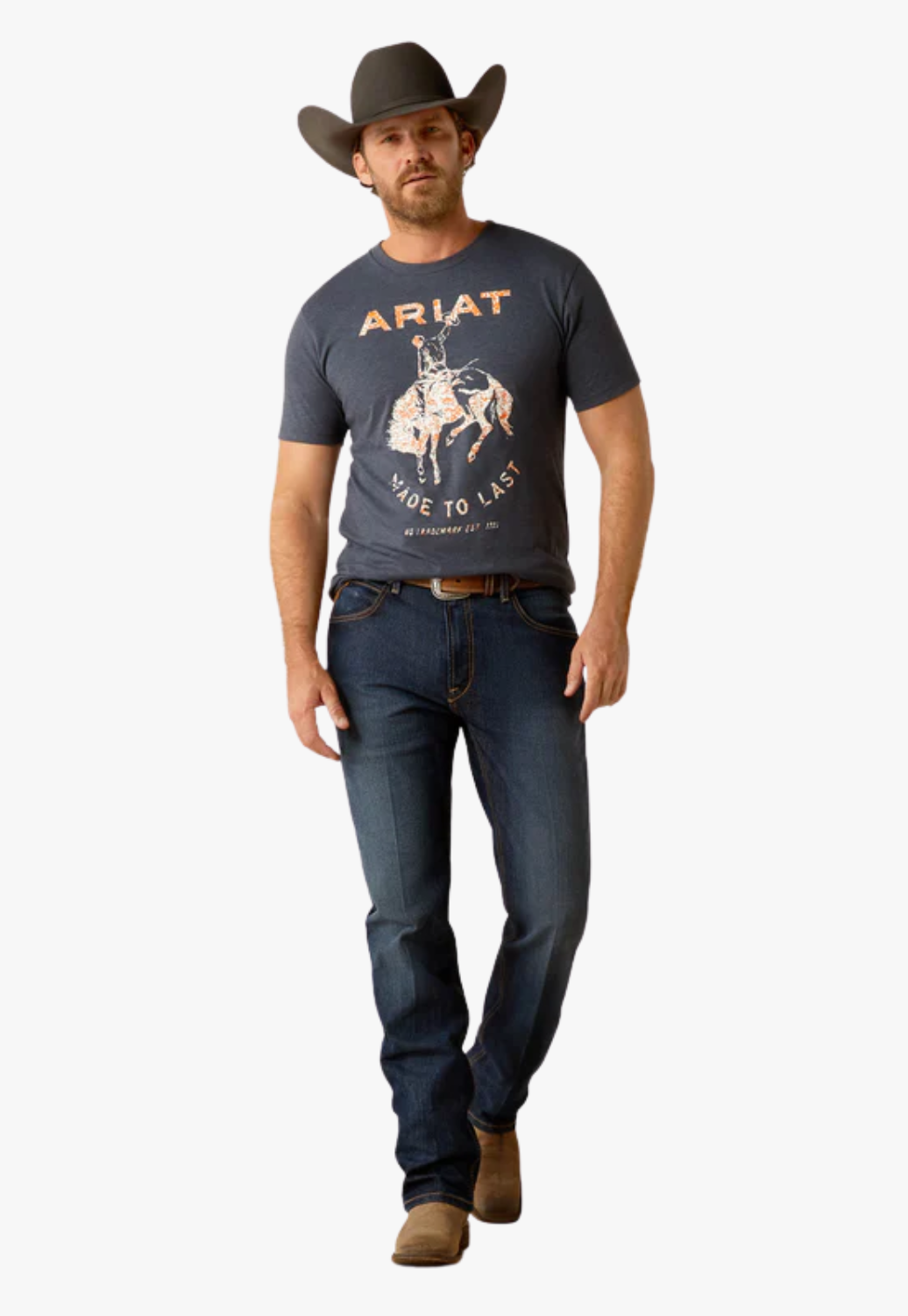 Ariat Mens Made to Last Bronco T-Shirt