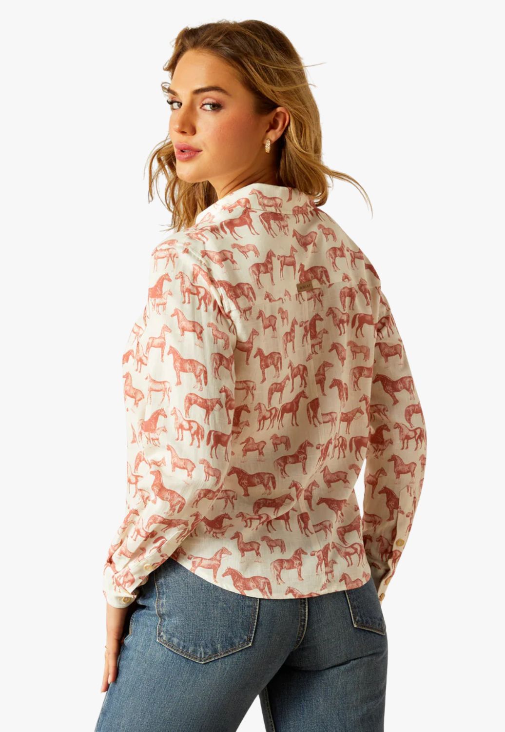 Ariat Womens Rudford Long Sleeve Blouse