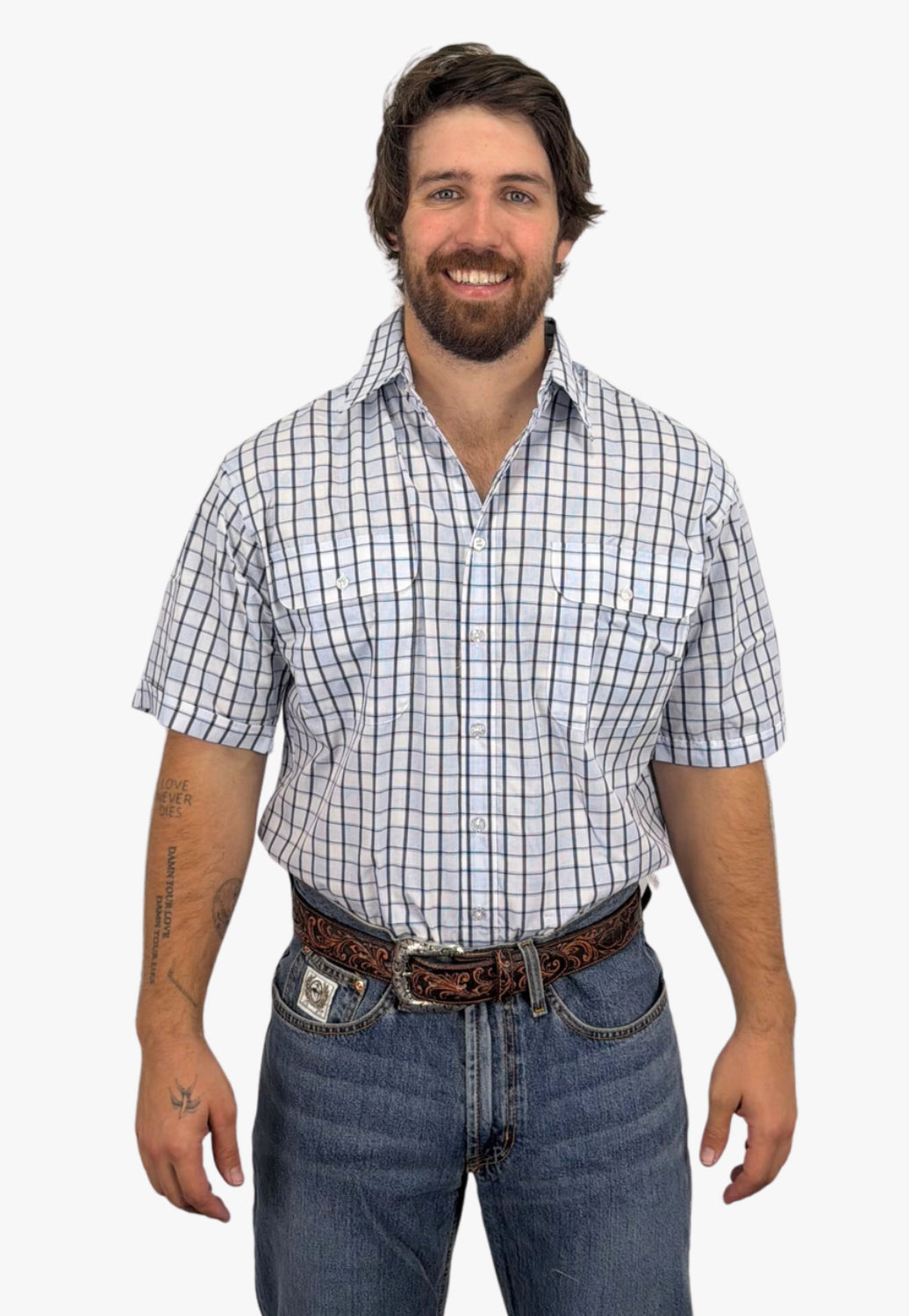 Bisley Mens Short Sleeve Shirt