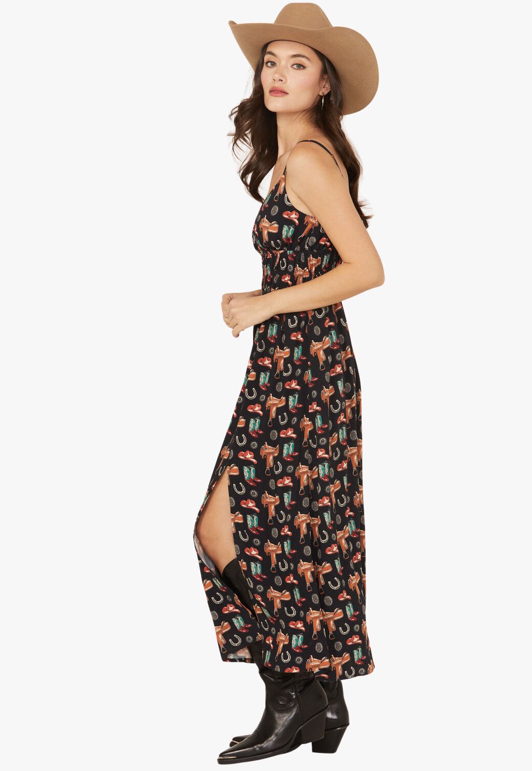 Rock and Roll Womens Conversational Midi Dress
