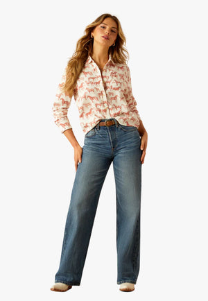 Ariat Womens Rudford Long Sleeve Blouse