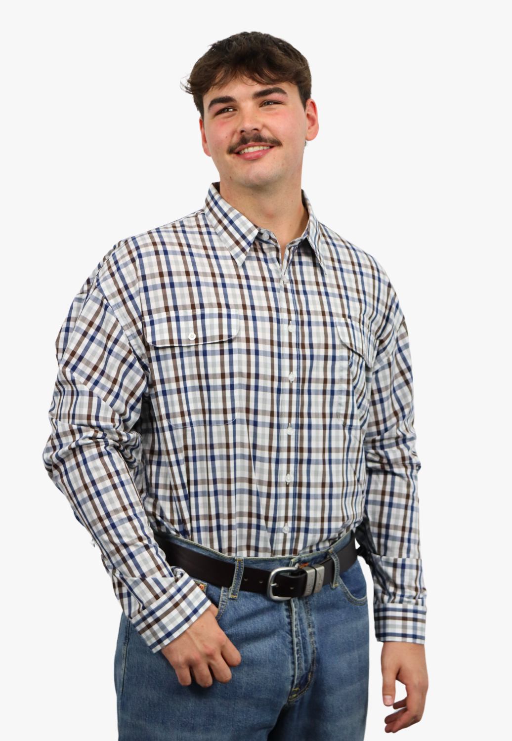 Bisley Mens Long Sleeve Shirt