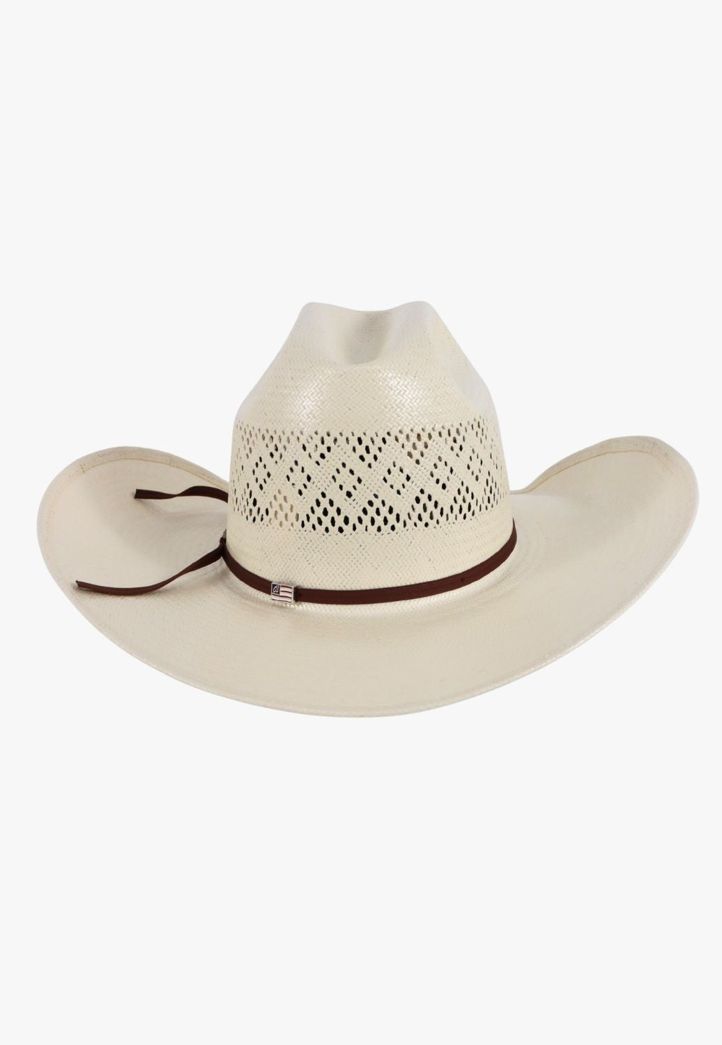 American Hat Straw RC Crown Hat