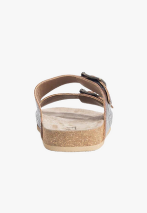 Myra Cedarstone Embossed Leather Sandals