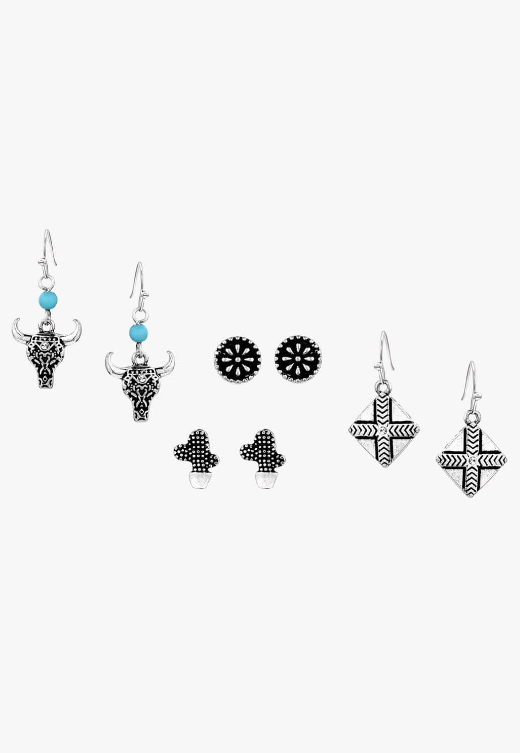 Montana On The Plains Earring Set Of 4