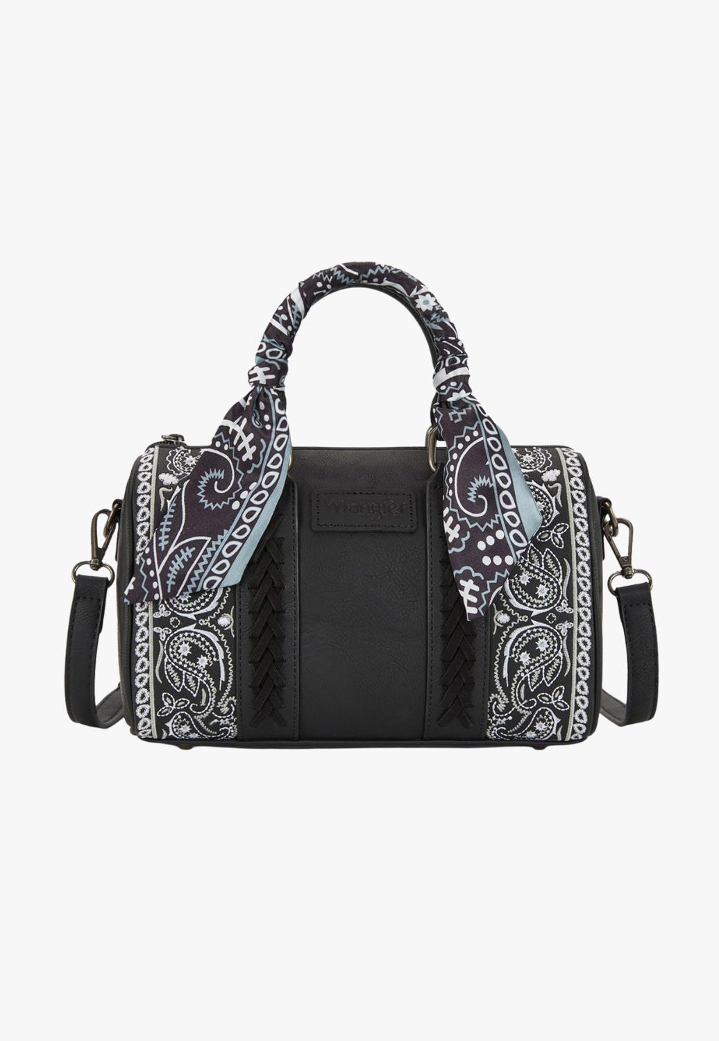 Wrangler Womens Paisley Barrel Bag