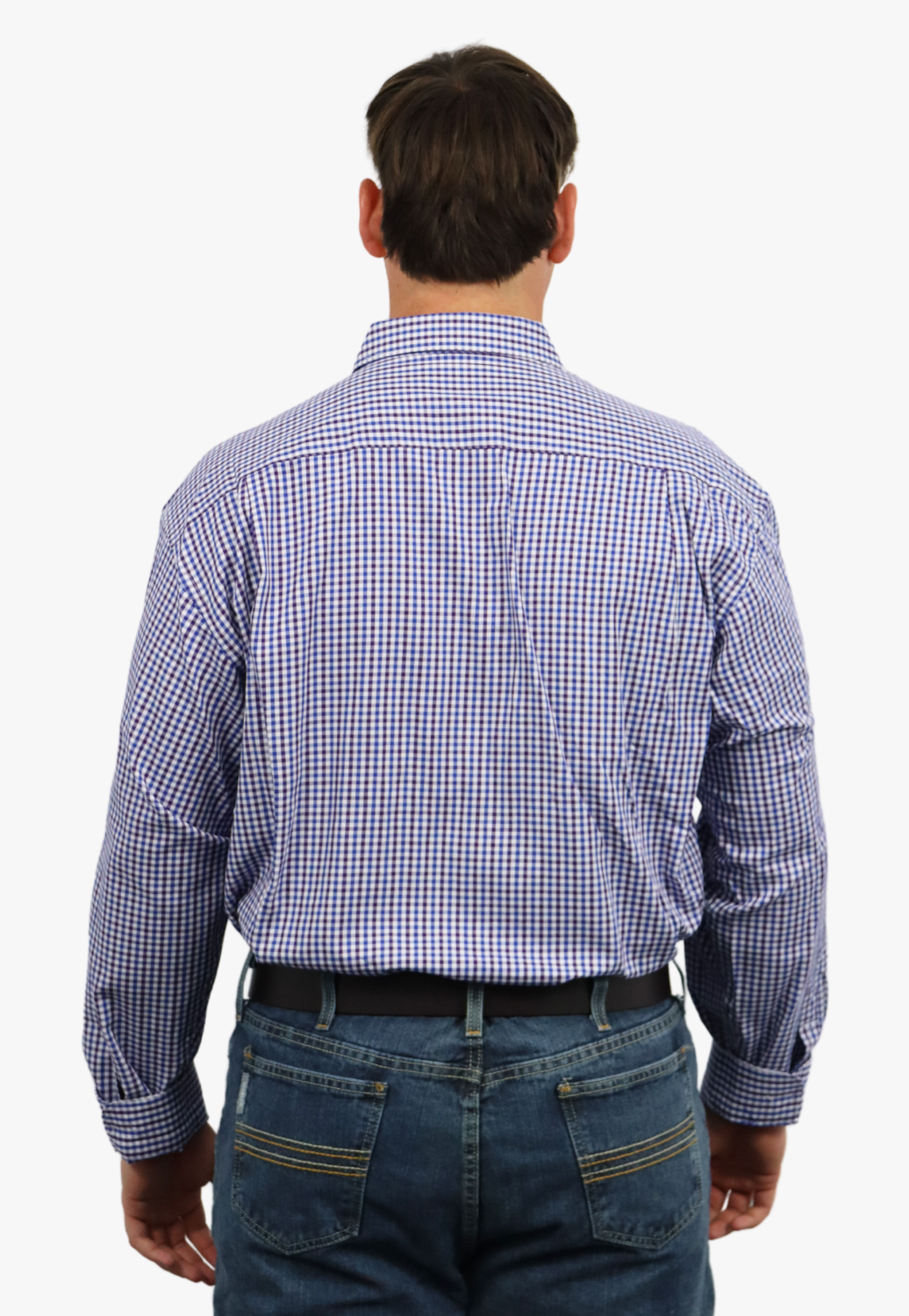 Bisley Mens Long Sleeve Checked Shirt