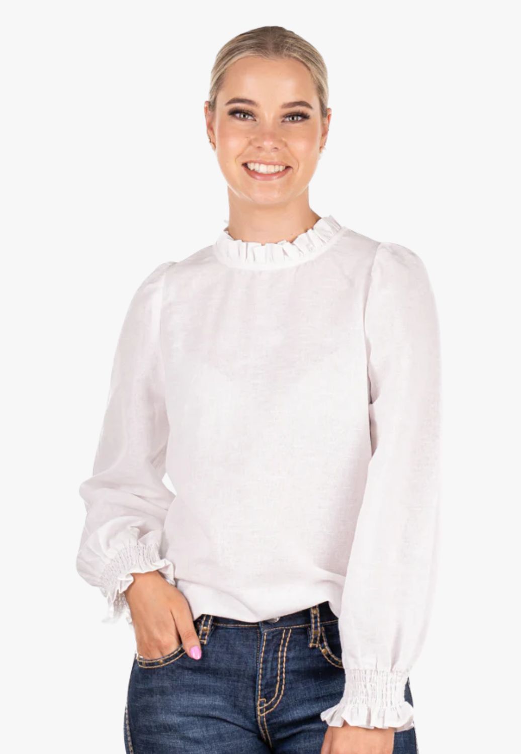 Hitchley & Harrow Womens The LC Long Sleeve Shirt