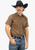 Panhandle Mens Stripe Short Sleeve Shirt