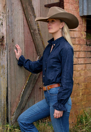 Lime And Soda Womens Birdie Long Sleeve Shirt