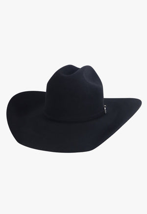 American Hat 10X Black RC Crown Hat Self Band