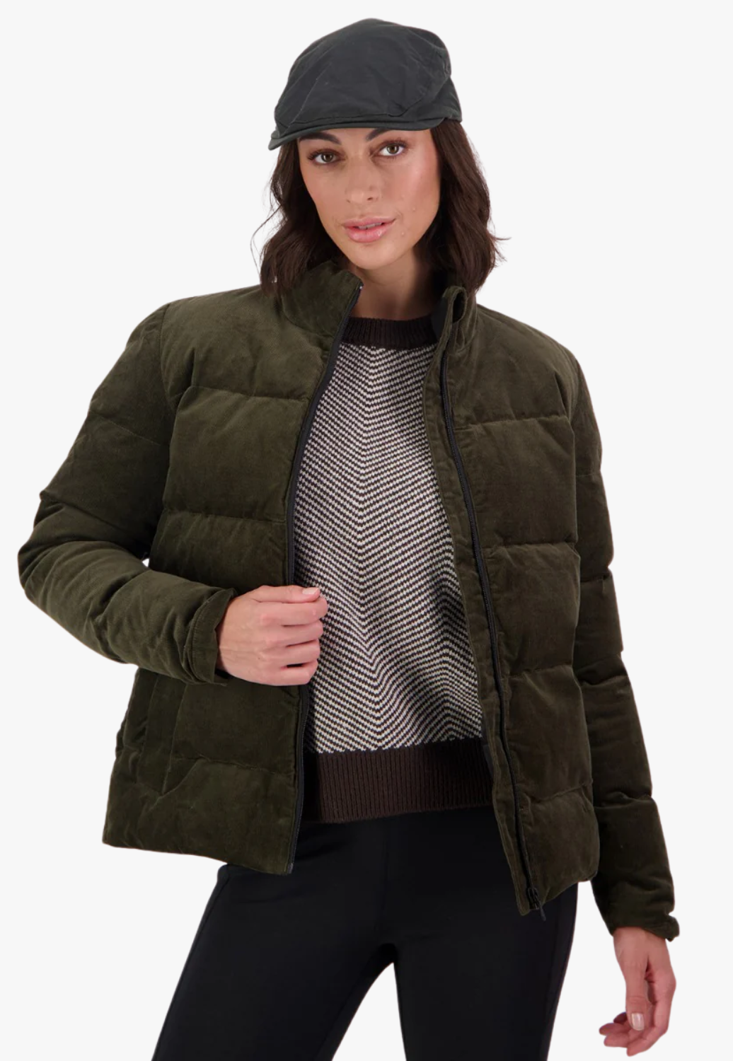 Swanndri Womens Summit Corduroy Insulated Jacket