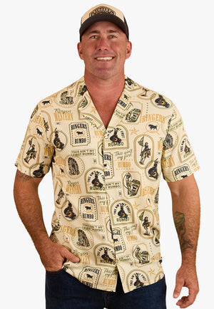 Ringers Western Mens Aint My First Rumbo Shirt