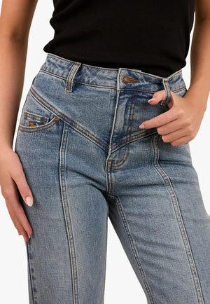 Ringers Western Womens Edith High Rise Boot Cut Jeans