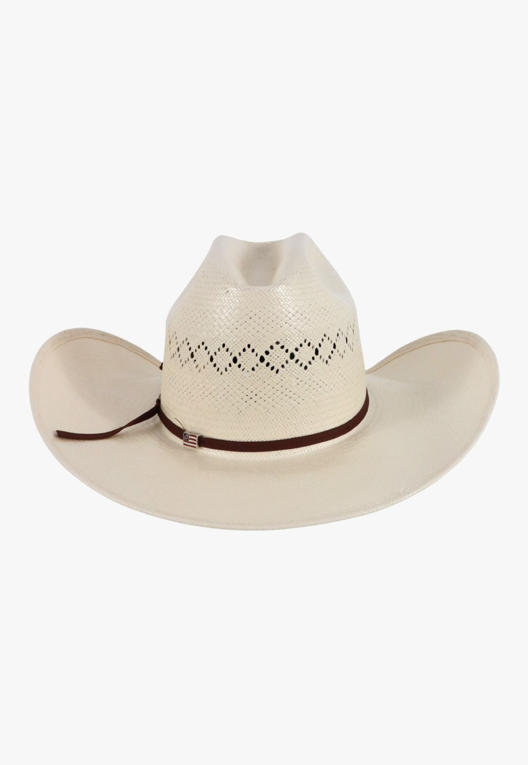 American Hat Straw RC Crown Hat