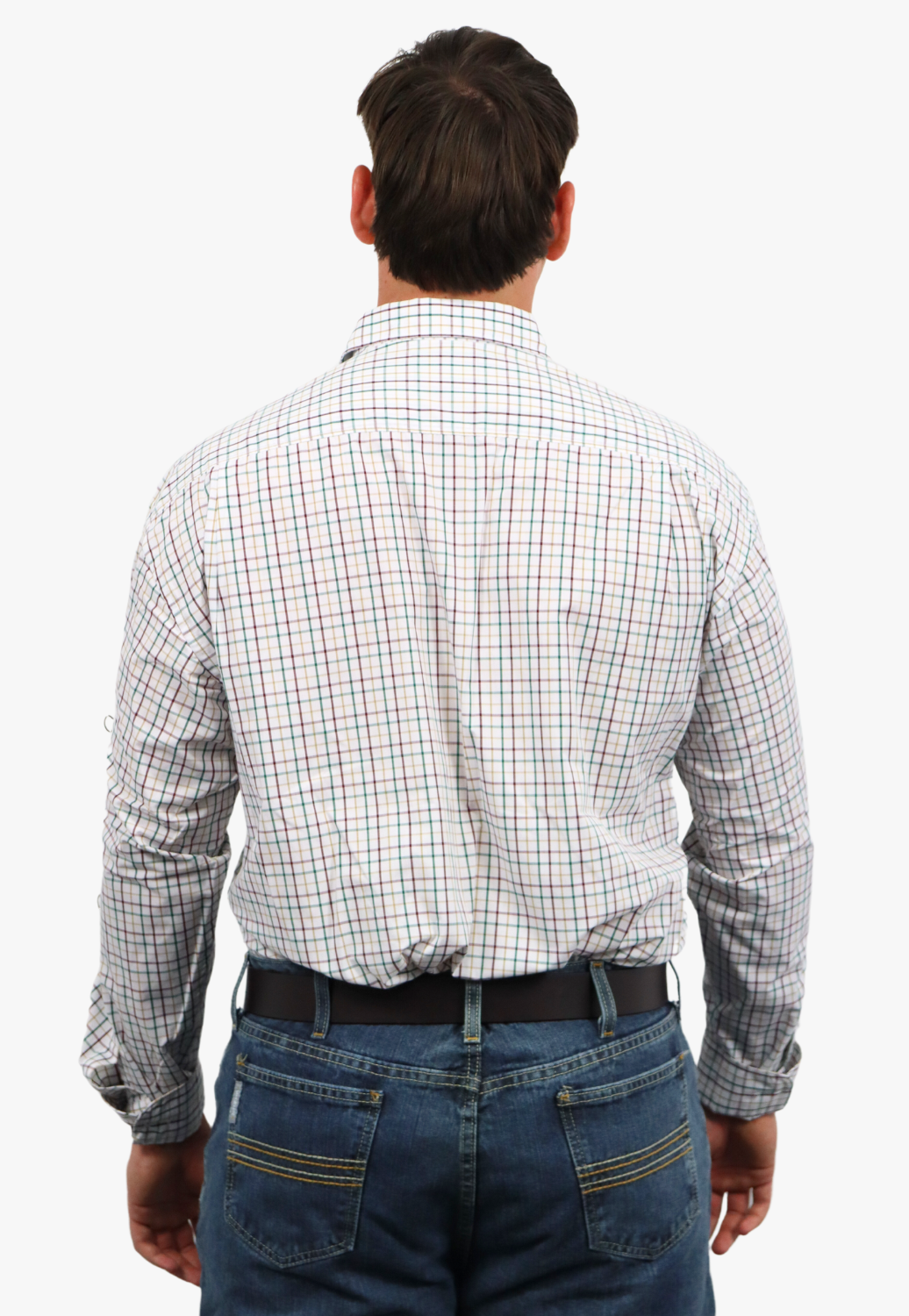 Bisley Mens Long Sleeve Checked Shirt