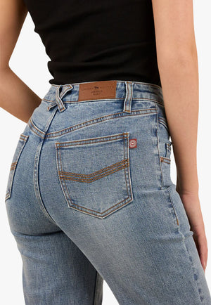 Ringers Western Womens Edith High Rise Boot Cut Jeans