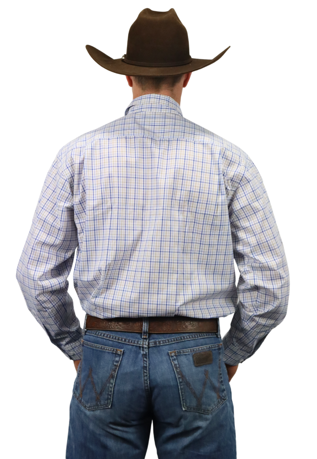 Bisley Mens Countryman Check Long Sleeve Shirt