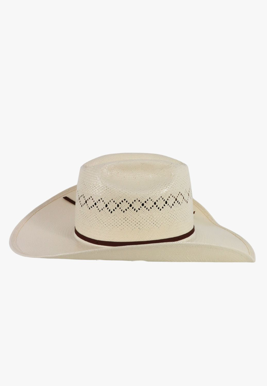 American Hat Straw RC Crown Hat