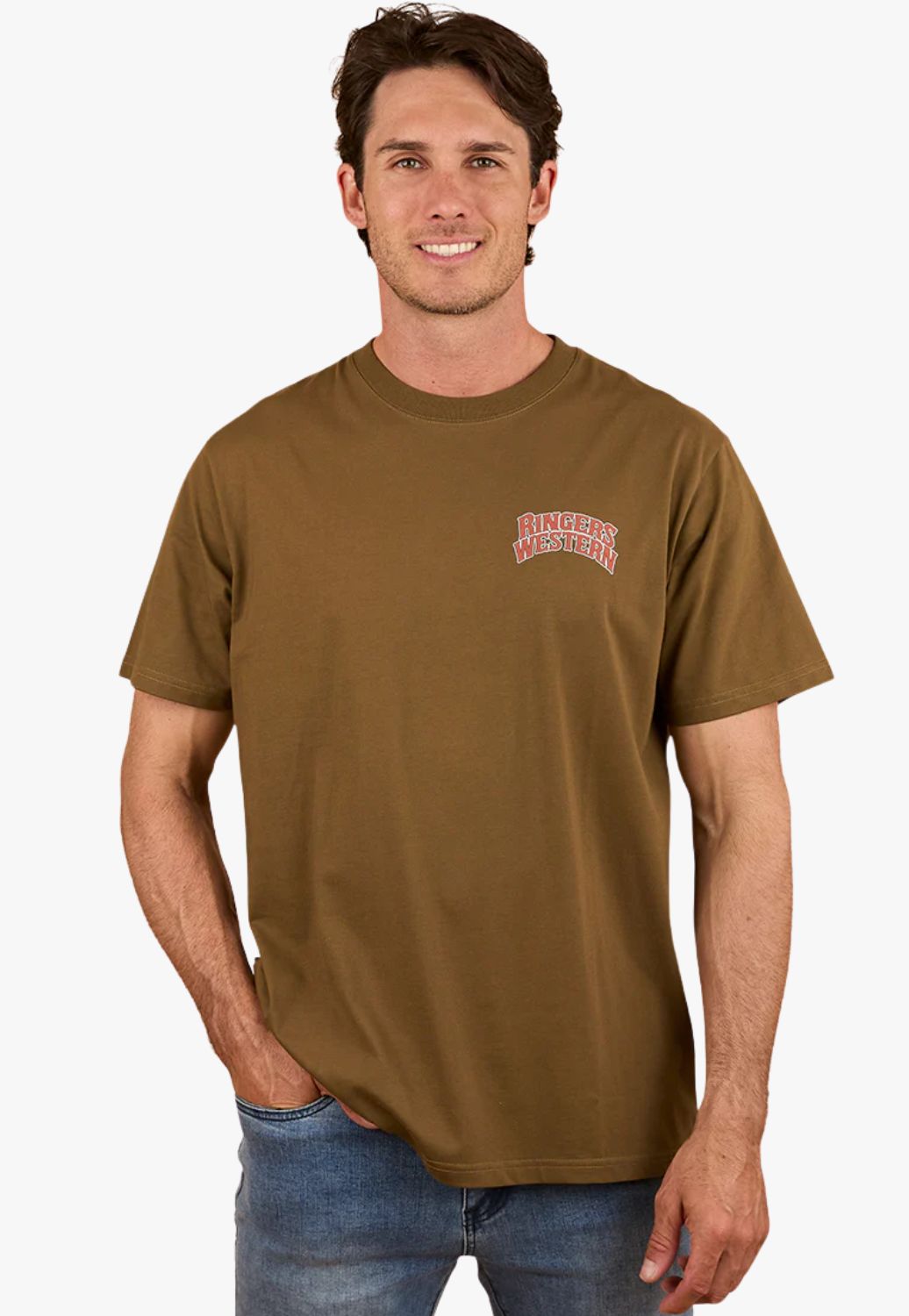 Ringers Western Mens Do No Harm Take No Bull T-Shirt