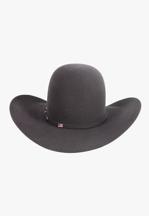 American Hat 10X Steel Open Crown Hat Self Band
