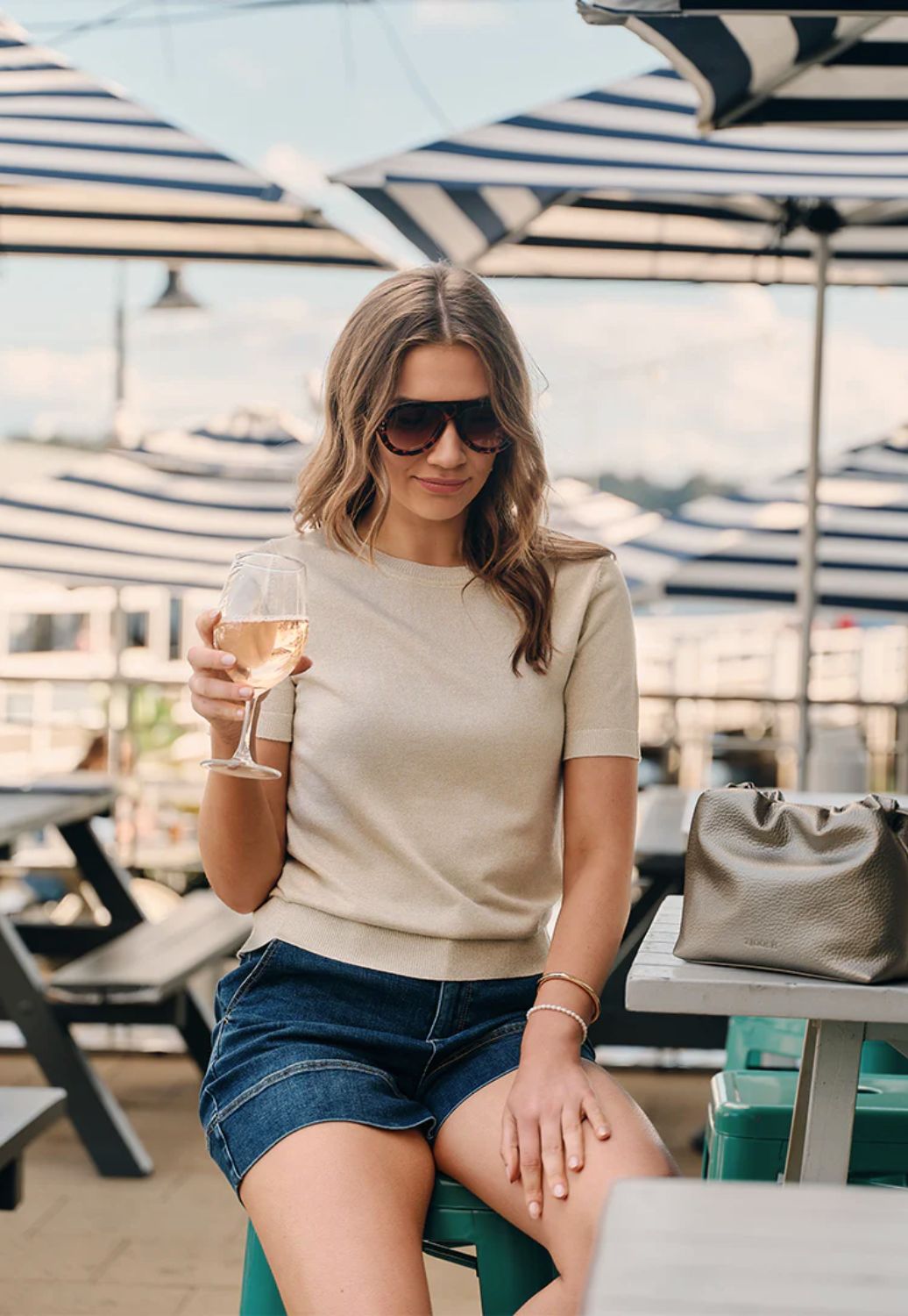 Zjoosh Womens Daisy Denim Short