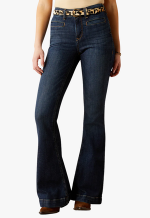 Ariat Womens High Rise Flare Alexa Jean