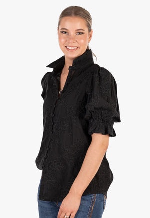 Hitchley & Harrow Womens The LC Short Sleeve Shirt