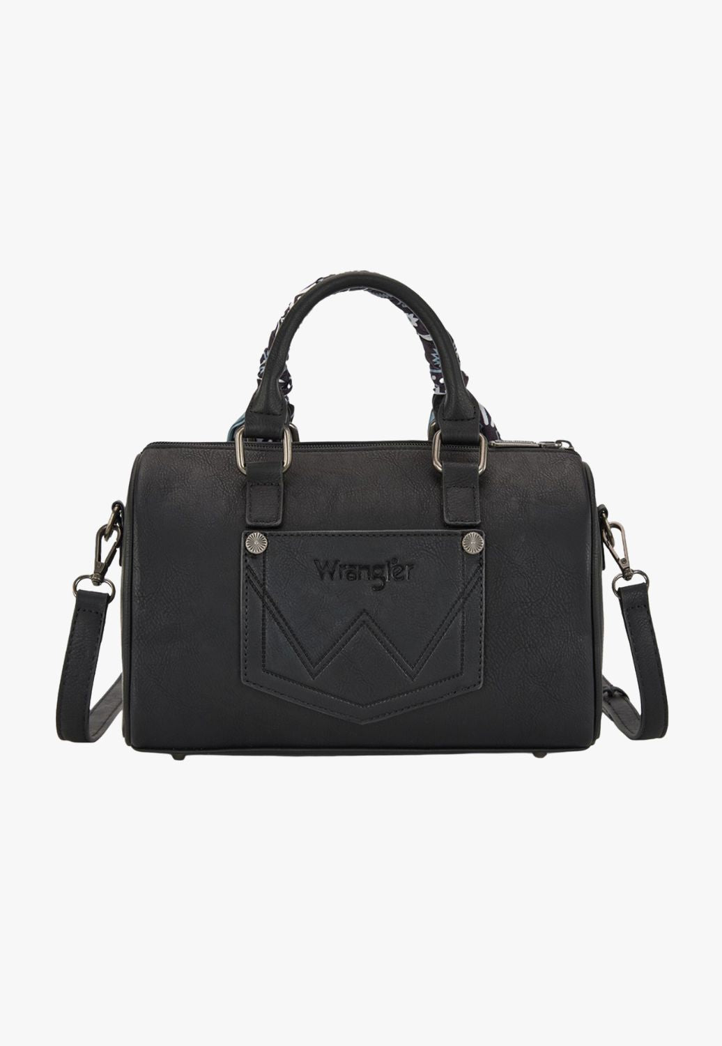 Wrangler Womens Paisley Barrel Bag