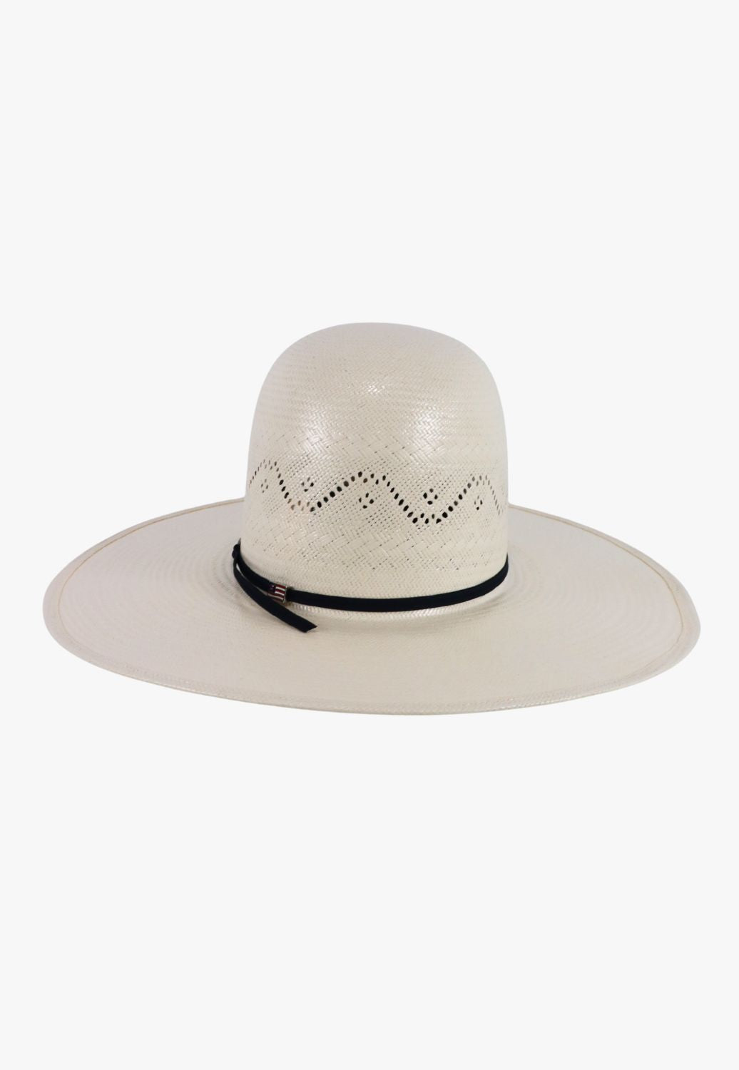 American Hat Straw Open Crown Hat