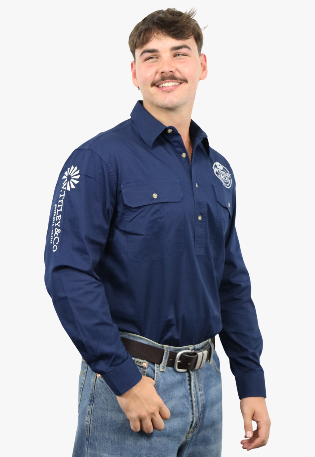 W. Titley & Co Mens Closed Front Work Shirt