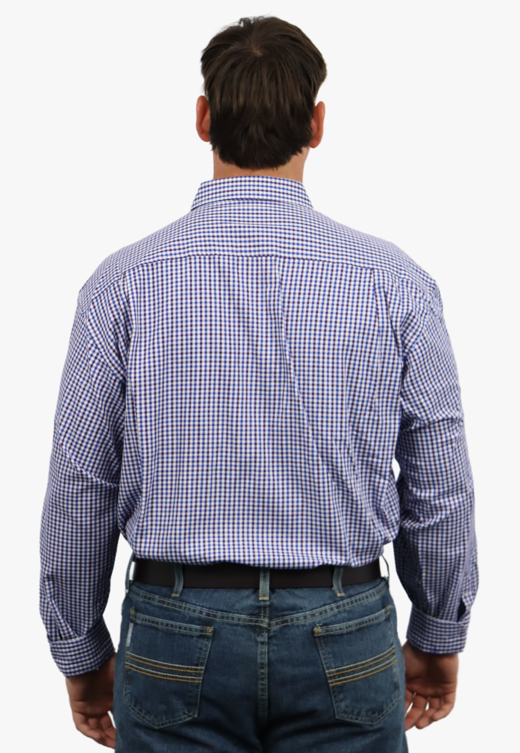 Bisley Mens Long Sleeve Checked Shirt