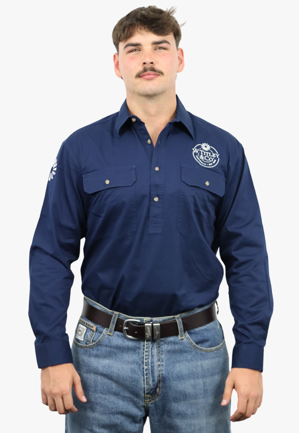 W. Titley & Co Mens Closed Front Work Shirt