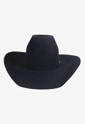American Hat 40X Black CHL Crown Hat Self Band
