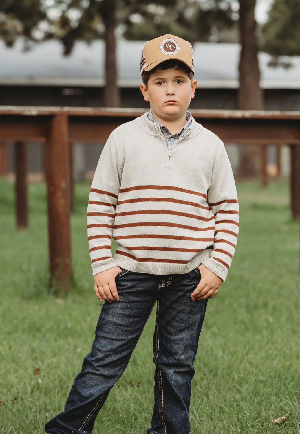 Little Windmill Boys Jordan Knit Jumper