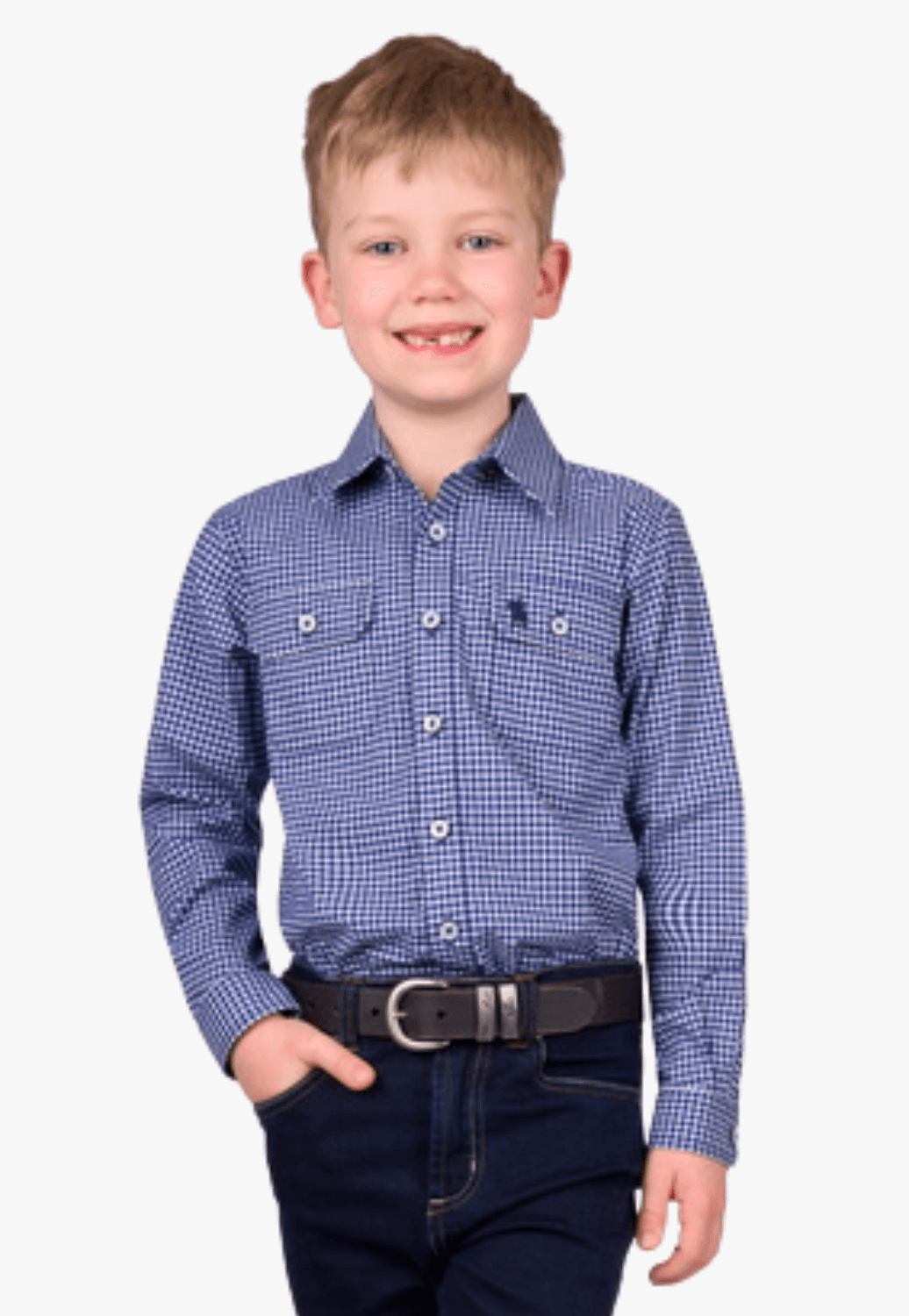 Thomas Cook Boys Brock Long Sleeve Shirt