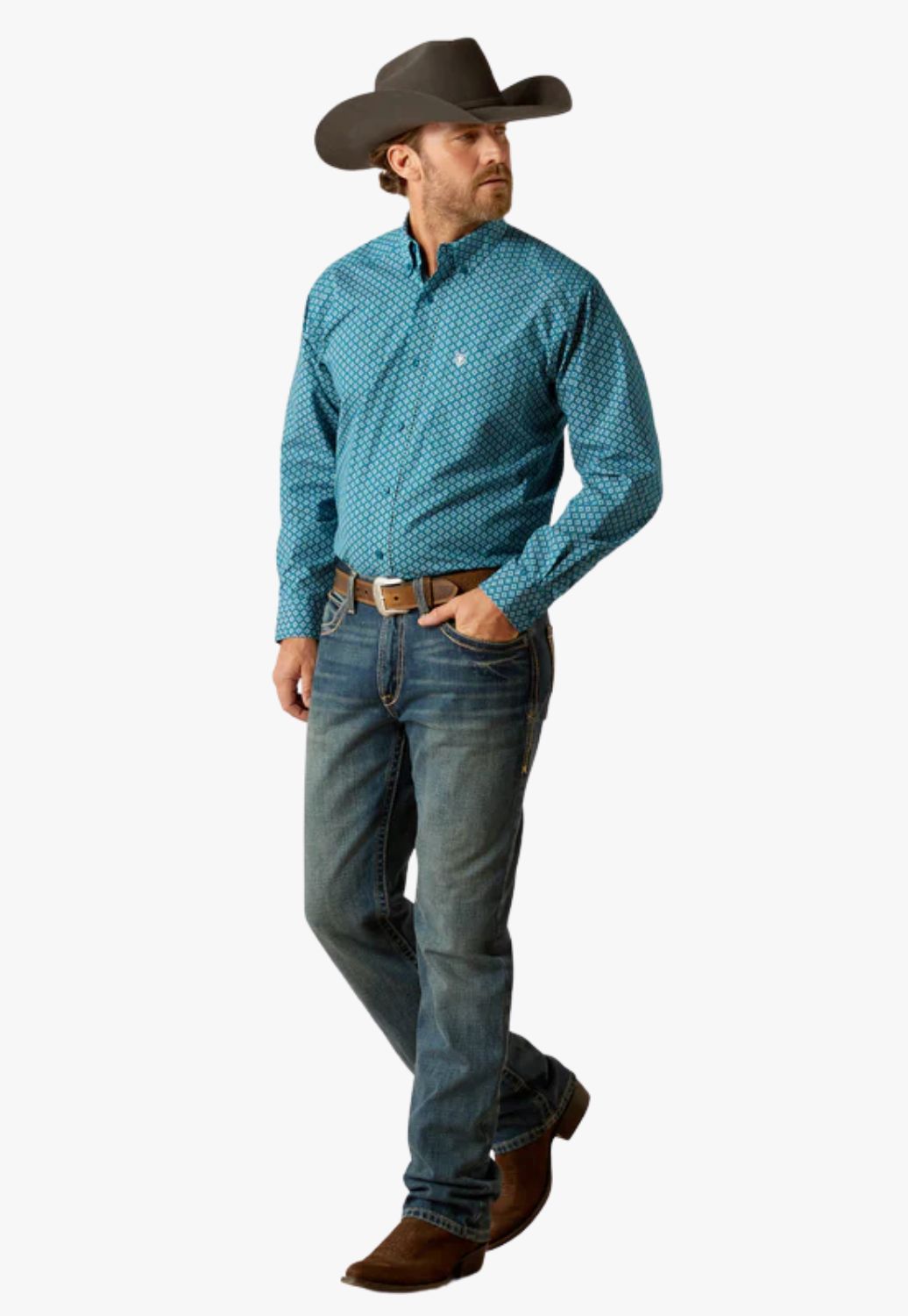 Ariat Mens Petey Long Sleeve Shirt