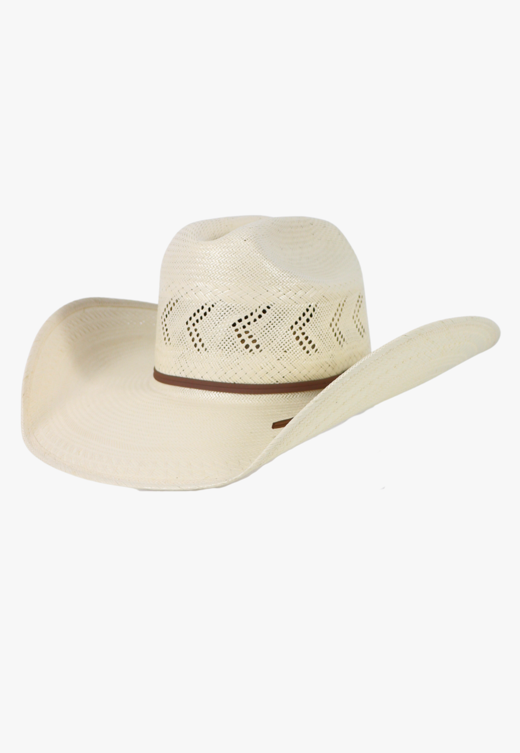 American Hat Straw RC Crown Hat