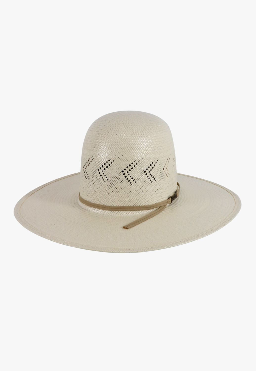 American Hat Straw Open Crown