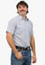 Panhandle Mens Checked Short Sleeve Shirt