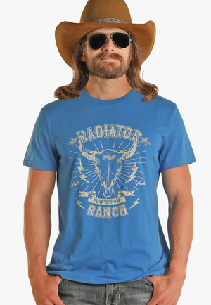 Rock & Roll Mens Dale Brisby Graphic Tee
