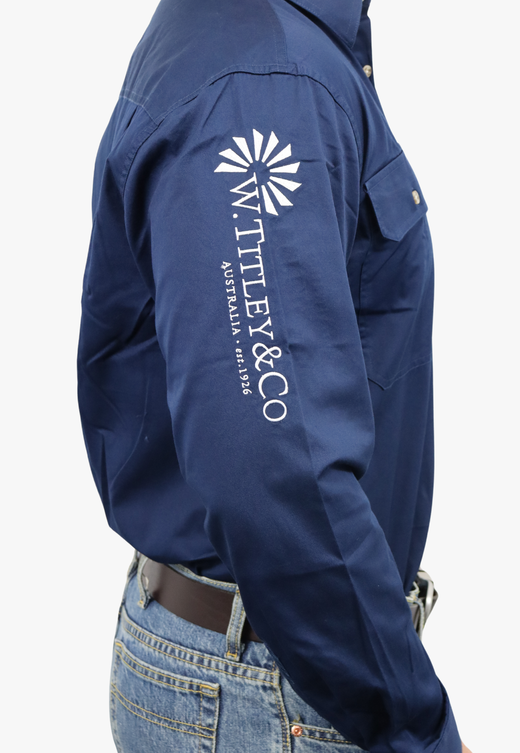 W. Titley & Co Mens Closed Front Work Shirt