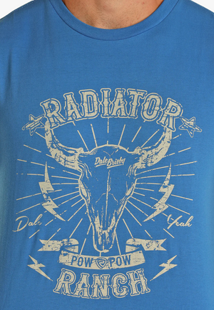 Rock & Roll Mens Dale Brisby Graphic Tee