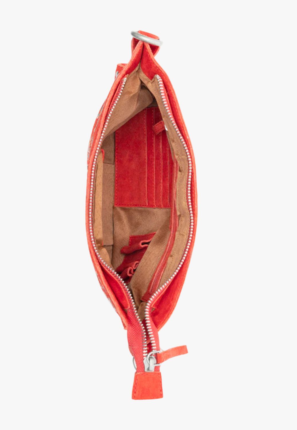 Myra Texas Rose Western Embroidered Leather Bag