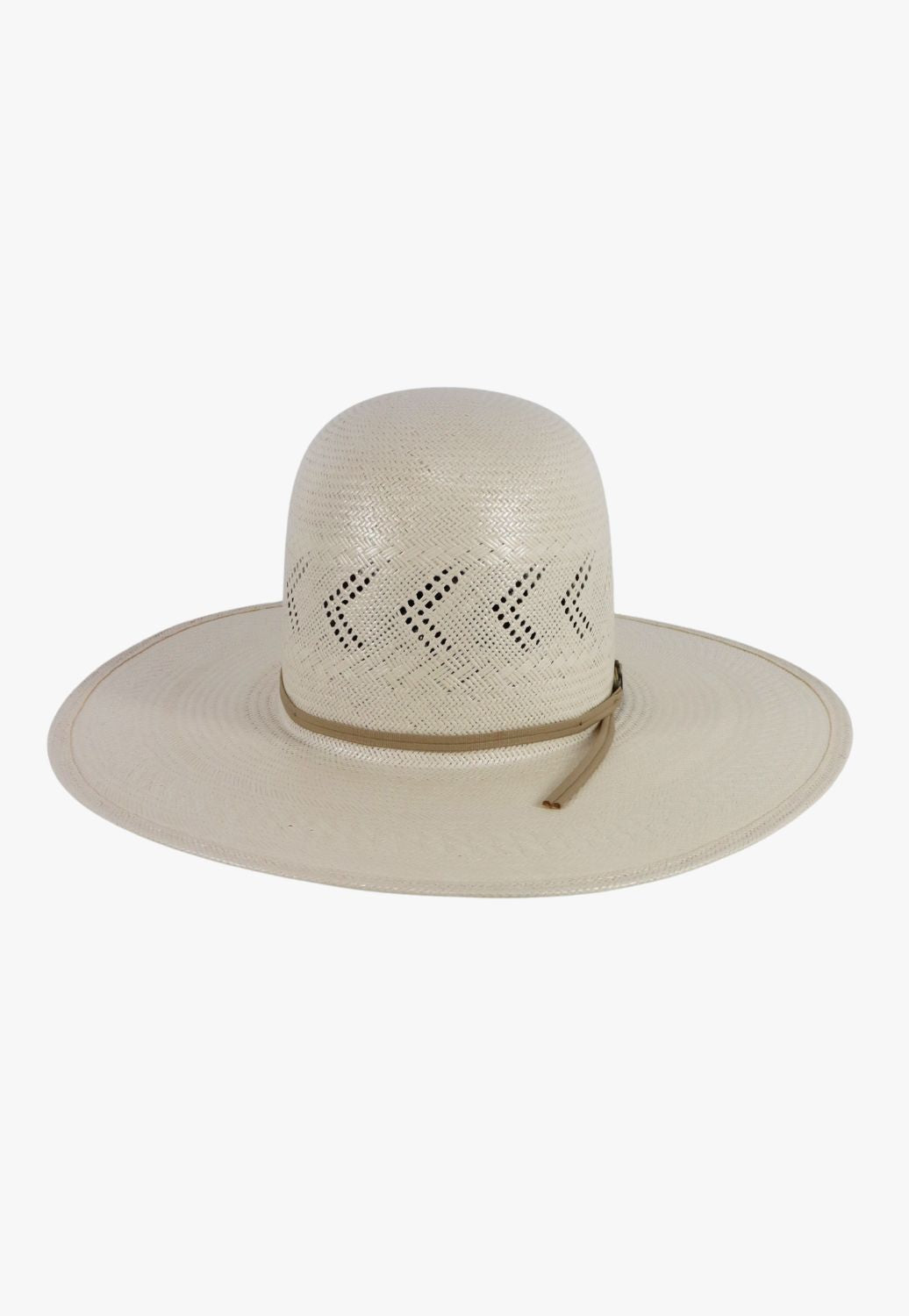 American Hat Straw Open Crown