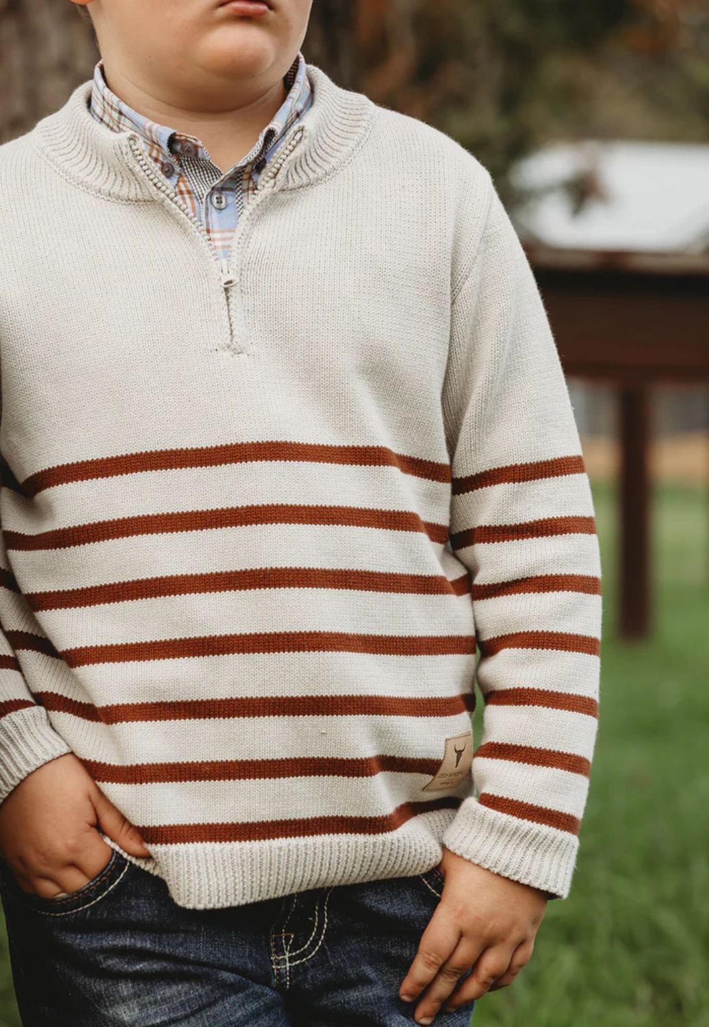 Little Windmill Boys Jordan Knit Jumper