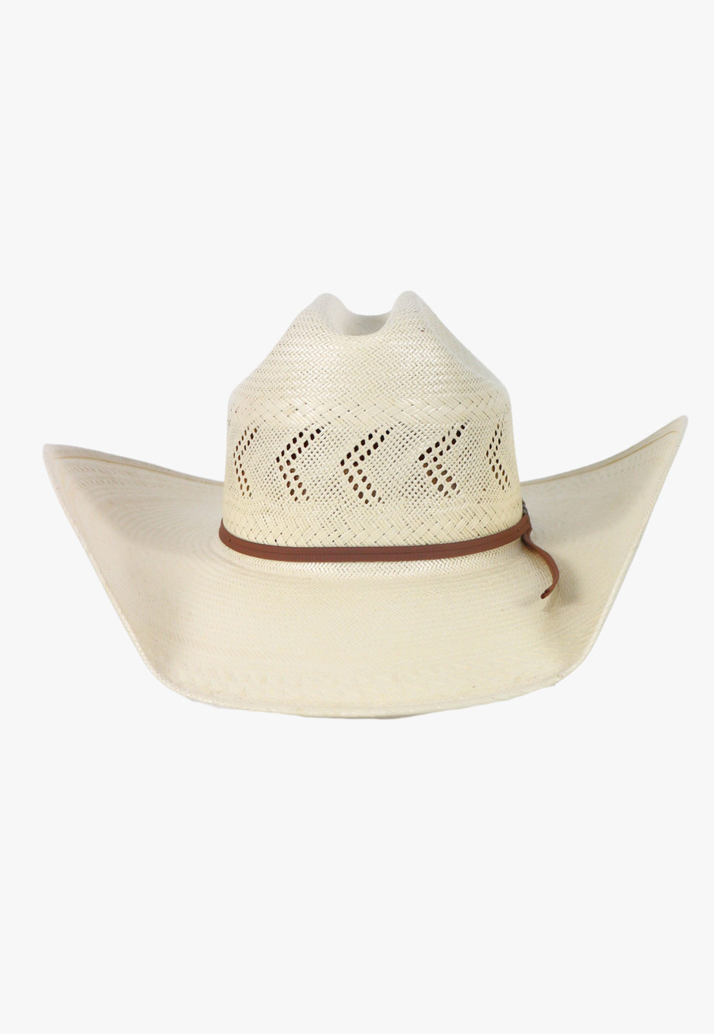 American Hat Straw RC Crown Hat